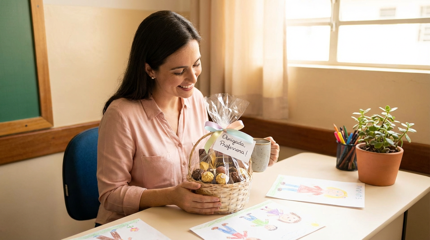 11 ideias de presente de Páscoa para os professores